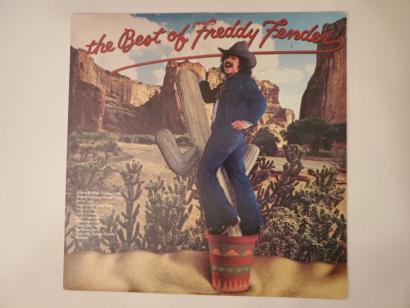 Freddy Fender The Best of Freddy Fender vinyl record